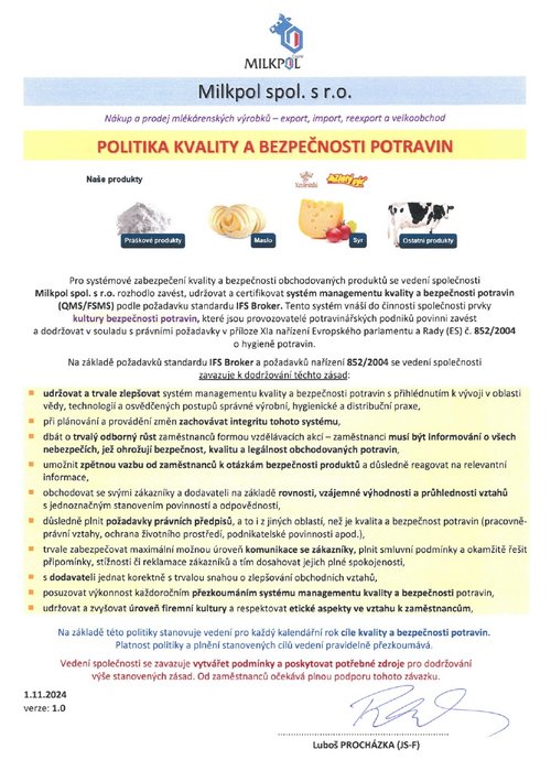 Politika kvality